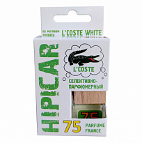 Ароматизатор КОНТЕКС HIPICAR деревянная бутылка "LACOSTE WHITE" №75 1/20шт